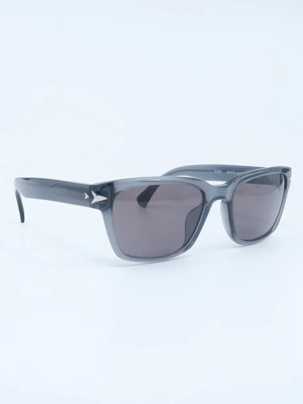 John Varvatos SJV561 Crystal Blue and Gray Lenses, New Men's Sunglasses.